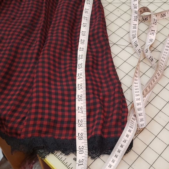 Red and black checkered dress - Picture 11 of 12